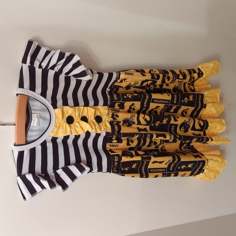 Iowa Hawkeyes Boutique Dress